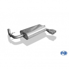 Fox Sportauspuff koncový tlumič výfuku s koncovkou 2x76 Typ 13 pro Chrysler Neon s motorem 1.6, 2.0