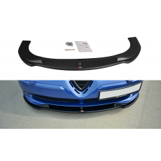 Maxton Design spoiler pod přední nárazník ver.1 pro Alfa Romeo 156 GTA, černý lesklý plast ABS