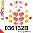 036132B: Strongflex Kompletní sada polyuretanových silentbloků pro zavěšení