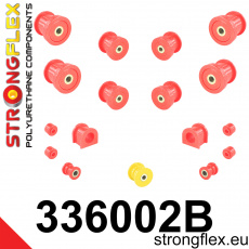 336002B: Strongflex Sada silentbloků předního zavěšení 336002B: Strongflex Sada silentbloků předního zavěšení