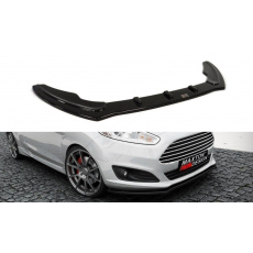 Maxton Design spoiler pod přední nárazník pro Ford Fiesta Mk7 Facelift, černý lesklý plast ABS Maxton Design spoiler pod přední nárazník pro Ford Fiesta Mk7 Facelift, černý lesklý plast ABS