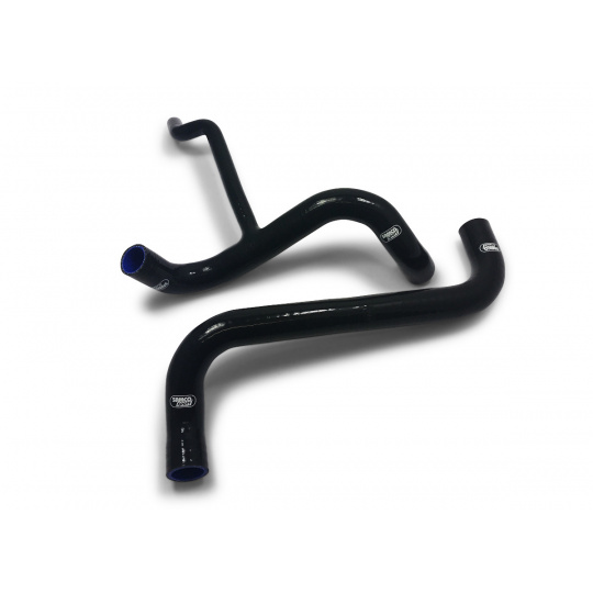 Samco Sport 2-dílná sada silikonových hadic pro vedení chladicí kapaliny pro Chevrolet Caprice 2011-2017 6.0l V8 L77, barva: modrá