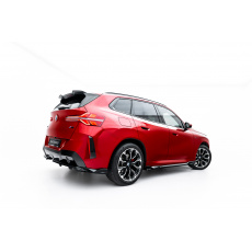 Maxton Design difuzory pod boční prahy pro BMW X3 G45, černý lesklý plast ABS, M-Pack