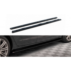 Maxton Design difuzory pod boční prahy pro Audi A6 C7, černý lesklý plast ABS Maxton Design difuzory pod boční prahy pro Audi A6 C7, černý lesklý plast ABS