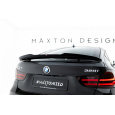 Maxton Design prodloužení spoileru pro BMW řada 3 GT F34, F34 Facelift, černý lesklý plast ABS