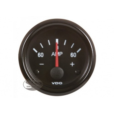 VDO série Cocpit Vision přídavný ukazatel ampermetr -60 až +60Amp VDO série Cocpit Vision přídavný ukazatel ampermetr -60 až +60Amp