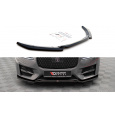 Maxton Design spoiler pod přední nárazník pro Jaguar XF Mk2 /R-Sport, carbon-Look