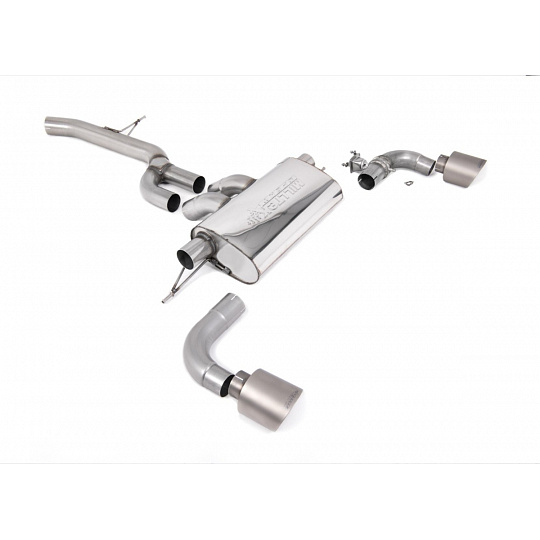 Milltek Sport výfukový systém OPF/GPF Back pro Toyota Supra A90 2.0 Turbo B48 (UK/Euro Spec Vehicles) 2021-2024, typ koncovek: GT-115 titanové Milltek Sport výfukový systém OPF/GPF Back pro Toyota Supra A90 2.0 Turbo B48 (UK/Euro Spec Vehicles) 2021-2024, typ koncovek: GT-115 titanové