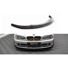 Maxton Design spoiler pod přední nárazník ver.2 pro BMW řada 3 E46, černý lesklý plast ABS, Coupe