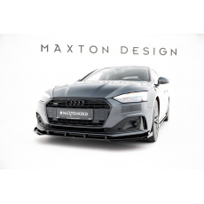 Maxton Design "Street Pro" spoiler pod přední nárazník s křidélky pro Audi A5 F5 Facelift, plast ABS bez povrchové úpravy, Coupe/Sportback Maxton Design "Street Pro" spoiler pod přední nárazník s křidélky pro Audi A5 F5 Facelift, plast ABS bez povrchové úpravy, Coupe/Sportback