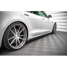 Maxton Design difuzory pod boční prahy pro Tesla Model S, černý lesklý plast ABS Maxton Design difuzory pod boční prahy pro Tesla Model S, černý lesklý plast ABS