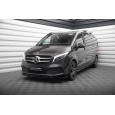 Maxton Design spoiler pod přední nárazník ver.2 pro Mercedes třída V W447F, černý lesklý plast ABS