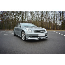 Maxton Design spoiler pod přední nárazník ver.1 pro Infiniti G35, černý lesklý plast ABS
