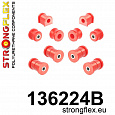 136224B: Strongflex Sada silentbloků zadního zavěšení