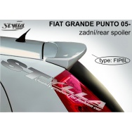 Stylla spoiler zadních dveří Fiat Grande Punto (2005 - 2009) - horní