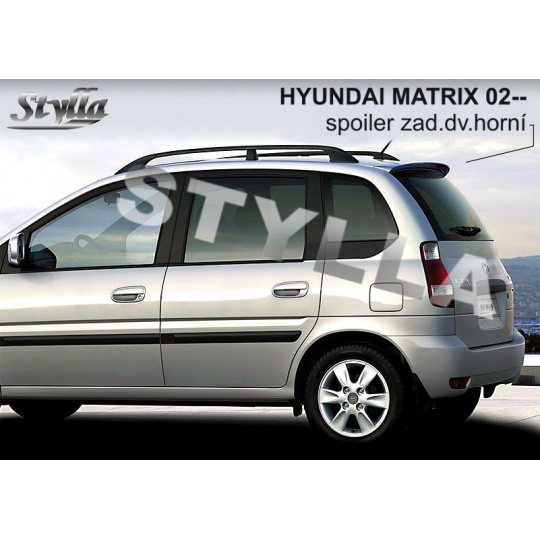 Stylla spoiler zadních dveří Hyundai Matrix (2001 - 2005) - horní