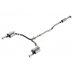 Borla Cat-Back výfukový systém "S-Type" pro Toyota Camry TRD 3.5L V6, automat, FWD, r.v. 2020-2024, typ koncovek: chromové