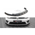 Maxton Design spoiler pod přední nárazník ver.4 pro Volkswagen Golf R Mk7, carbon-Look