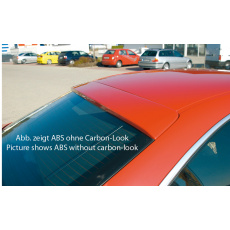 Rieger patka na zadní okno pro BMW řada 3 E46 kupé vč. faceliftu, 02/02-, 02/98-12/01, plast ABS s povrchovou úpravou Carbon-Look