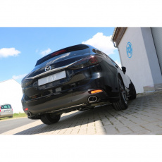 Fox Sportauspuff koncový tlumič výfuku s koncovkou 115x85 Typ 38 na obou stranách pro Mazda 6 GJ 2013- s motorem 2.2 D Fox Sportauspuff koncový tlumič výfuku s koncovkou 115x85 Typ 38 na obou stranách pro Mazda 6 GJ 2013- s motorem 2.2 D