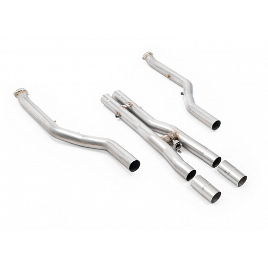 Milltek Sport náhrada GPF/OPF pro BMW M5 G90 4.4 V8 Turbo, G99 4.4 V8 Turbo Touring 2025-, pasuje k Milltek Axle back a OE Downpipes