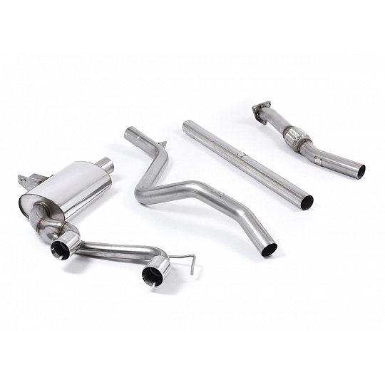 Milltek Sport výfukový systém cat-back pro Renault / Alpine Megane II Renaultsport 230 Renault F1 Team R26 / R26R 2006-2009