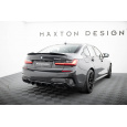 Maxton Design vložka zadního nárazníku pro BMW řada 3 G20, G21, černý lesklý plast ABS, M340i Sedan/M340i Touring