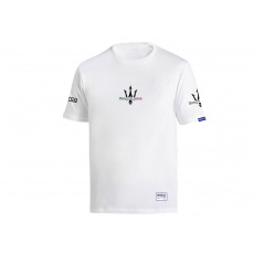 Sparco tričko Maserati, barva: bílá, velikost: XL