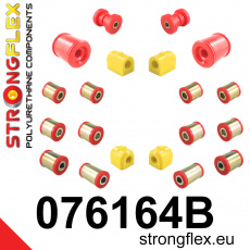 076164B: Strongflex Kompletní sada silentbloků pro zavěšení 076164B: Strongflex Kompletní sada silentbloků pro zavěšení