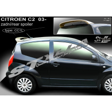 Stylla spoiler zadních dveří Citroen C2 (2003 - 2009) - horní