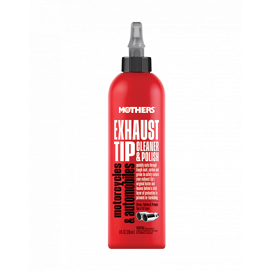 Mothers Exhaust Tip Cleaner & Polish - leštěnka na koncovky, 236 ml