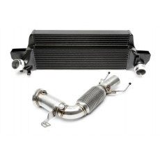 TA Technix intercooler + downpipe bez katalyzátoru Mini Cooper S, Clubman S, Countryman S (F54/F55/F56/F57,F60, 16-19)