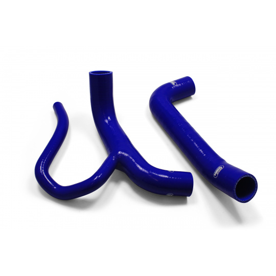 Samco Sport 2-dílná sada silikonových hadic pro vedení chladicí kapaliny pro Dodge Charger 2016 Hellcat, barva: modrá
