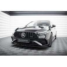 Maxton Design "Street Pro" spoiler pod přední nárazník s křidélky pro Mercedes třída A W177 Facelift A35 AMG, plast ABS bez povrchové úpravy, s červenou linkou, Hatchback/Sedan Maxton Design "Street Pro" spoiler pod přední nárazník s křidélky pro Mercedes třída A W177 Facelift A35 AMG, plast ABS bez povrchové úpravy, s červenou linkou, Hatchback/Sedan