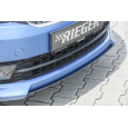 Rieger lipa pod přední nárazník Rieger pro Škoda Rapid NH notchback, spaceback vč. faceliftu, 05/17-, 07/12-04/17, plast ABS bez povrchové úpravy