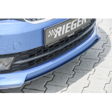 Rieger lipa pod přední nárazník Rieger pro Škoda Rapid NH notchback, spaceback vč. faceliftu, 05/17-, 07/12-04/17, plast ABS bez povrchové úpravy