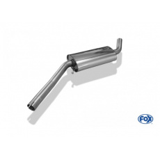 Fox Sportauspuff přední díl s tlumičem pro Audi A6 C4 s motorem 2.6, 2.8, s pohonem předních kol