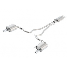 Borla Cat-Back výfukový systém "S-Type" pro Ford Mustang 3,7l V6 RWD 2-dvéř. (nedoporučuje se pro Convertible), r.v. od 15-17