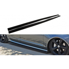 Maxton Design difuzory pod boční prahy pro Audi S6 C7, Carbon-Look Maxton Design difuzory pod boční prahy pro Audi S6 C7, Carbon-Look