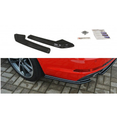 Maxton Design boční difuzory pod zadní nárazník pro Audi A4 B9, černý lesklý plast ABS, S-Line Avant Maxton Design boční difuzory pod zadní nárazník pro Audi A4 B9, černý lesklý plast ABS, S-Line Avant