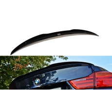 Maxton Design prodloužení spoileru pro BMW řada 4 F32, černý lesklý plast ABS, pro vozy s M-Performance spoilerem Maxton Design prodloužení spoileru pro BMW řada 4 F32, černý lesklý plast ABS, pro vozy s M-Performance spoilerem