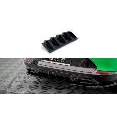Maxton Design vložka zadního nárazníku ver.2 pro Cupra Formentor, černý lesklý plast ABS, pouze pro 150 a 190 koňové verze