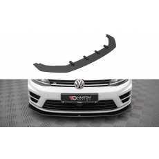 Maxton Design "Street Pro" spoiler pod přední nárazník ver.2 pro Volkswagen Golf R Mk7, plast ABS bez povrchové úpravy, s červenou linkou Maxton Design "Street Pro" spoiler pod přední nárazník ver.2 pro Volkswagen Golf R Mk7, plast ABS bez povrchové úpravy, s červenou linkou