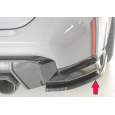 Rieger spoiler pod zadní nárazník na pravé straně pro BMW řada 3 G81 M3 touring r.v. 07/22-, plast ABS lakovaný do černé lesklé barvy