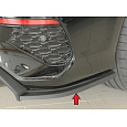 Rieger spoiler pod zadní nárazník na pravé straně pro Audi RS3 GY Sportback, plast ABS bez povrchové úpravy