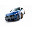 Maxton Design "Street Pro" spoiler pod přední nárazník s křidélky pro Audi A5 B10, plast ABS bez povrchové úpravy, S-Line, Sedan / Avant