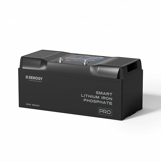 Renogy PRO LiFePO4 12V 200Ah Smart baterie s Bluetooth a vyhříváním IP67 záruka 7 let