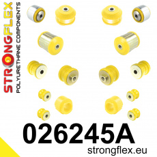 026245A: Strongflex Sada silentbloků předního zavěšení varianta SPORT 026245A: Strongflex Sada silentbloků předního zavěšení varianta SPORT