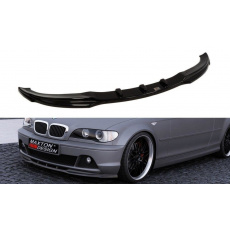 Maxton Design spoiler pod přední nárazník pro BMW řada 3 E46, černý lesklý plast ABS, Coupe, facelift Maxton Design spoiler pod přední nárazník pro BMW řada 3 E46, černý lesklý plast ABS, Coupe, facelift