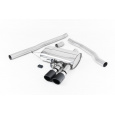 Milltek sport ValveSonic výfukový systém cat-back bez rezonátoru (hlasitější) vč. Bluetooth ovládání klapek pro Mini Mk3 (F56) Mini Cooper S 2.0 Turbo (UK a EU modely, předfacelift) 2014-2018, karbonové koncov